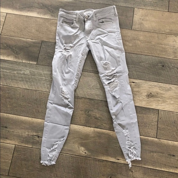 American Eagle Outfitters Denim - AE Distressed Jeggings